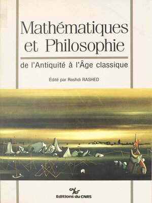 cover image of Mathématiques et philosophie